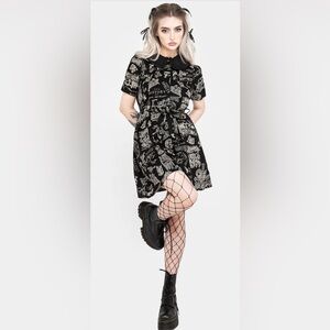Disturbia Heresy mini shirt dress